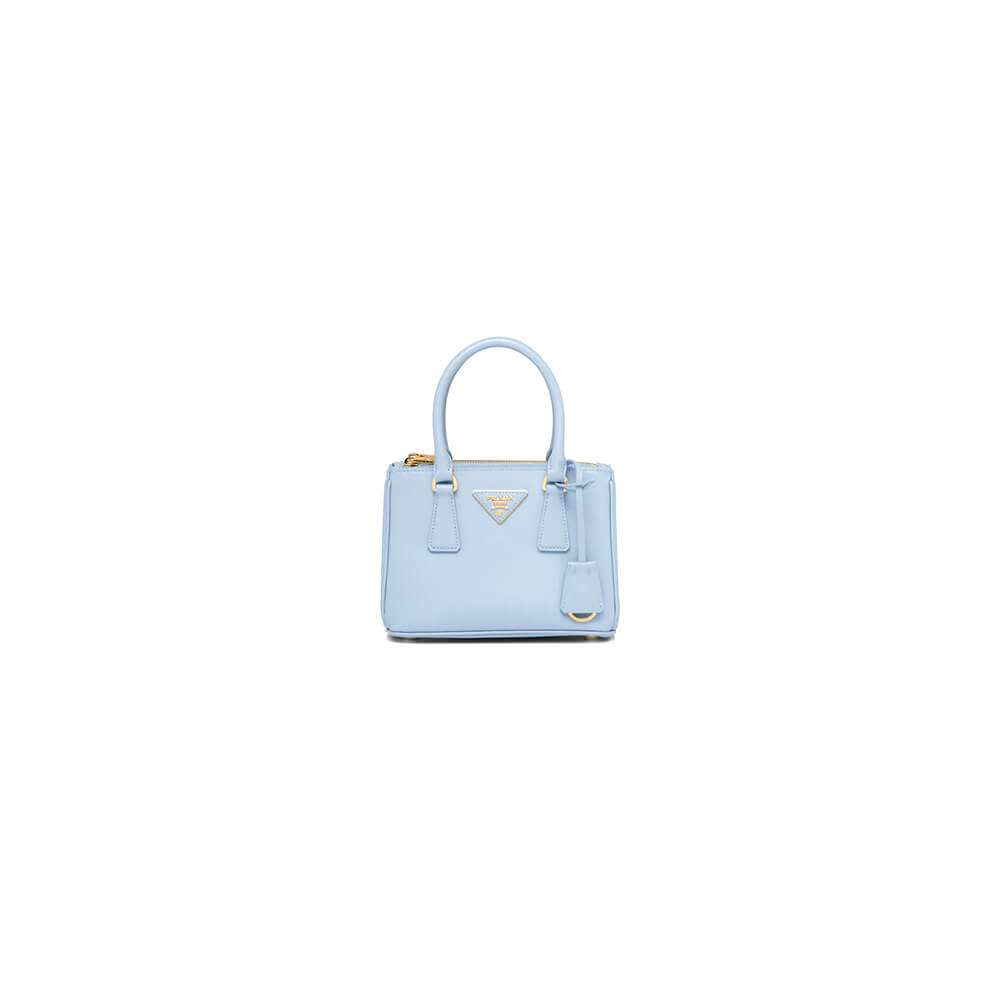 Pra*a galleria saffiano leather mini-bag