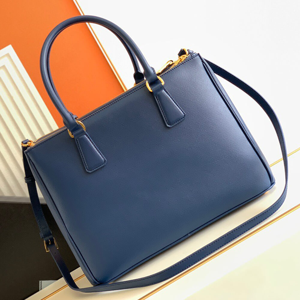 large Pra*a galleria saffiano leather bag