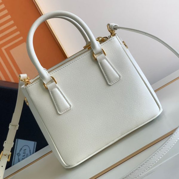 Pra*a galleria saffiano leather mini-bag