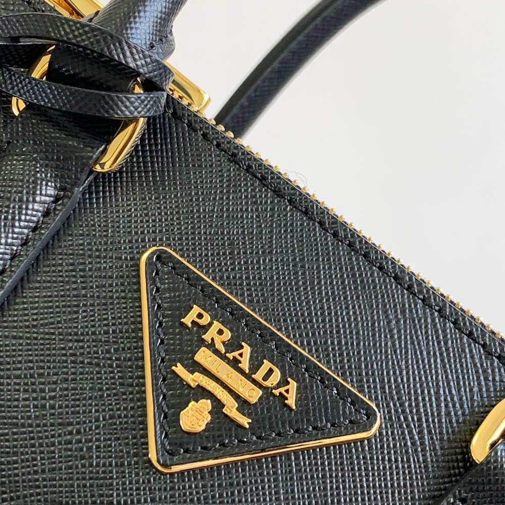 Pra*a galleria saffiano leather mini-bag